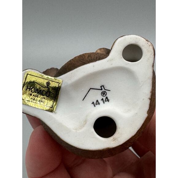 Vintage Homco Home Interiors #1414 Set of 3 Brown Bear Cubs Figurines - Picture 5 of 14